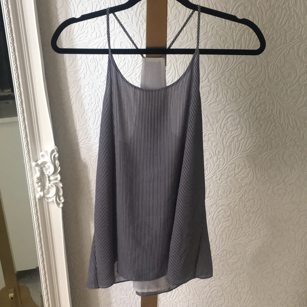 Flowy striped tank top
